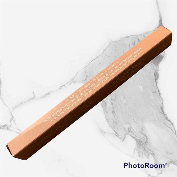 🆕 2/$20💖 Complex Culture:Dual Eyeliner Pencil -Matte Brown/Metallic Gold - Picture 10 of 14